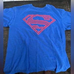YOUTH LARGE SUPERMAN T SHIRT